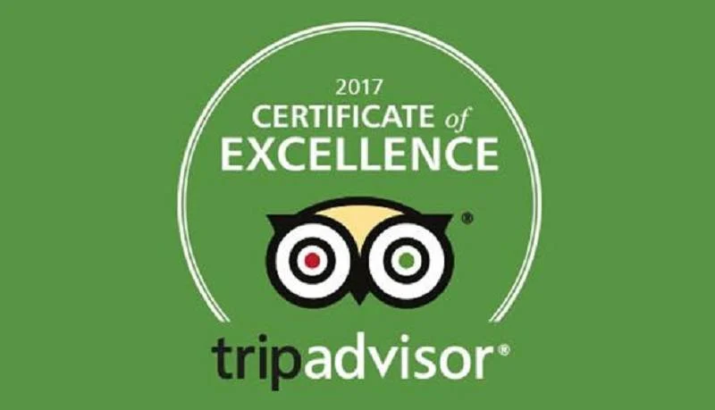 Trip Advisor Certificate of Excellence Logo