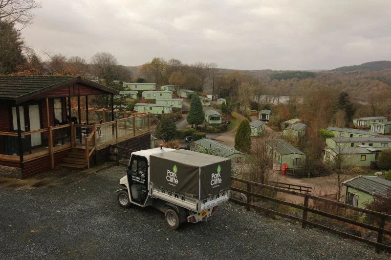 Electric Truck at Park Cliffe