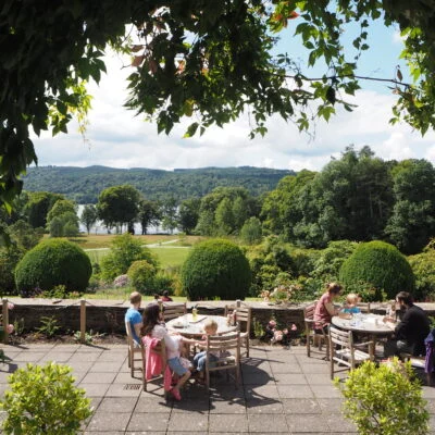 view from brockhole visitor centre