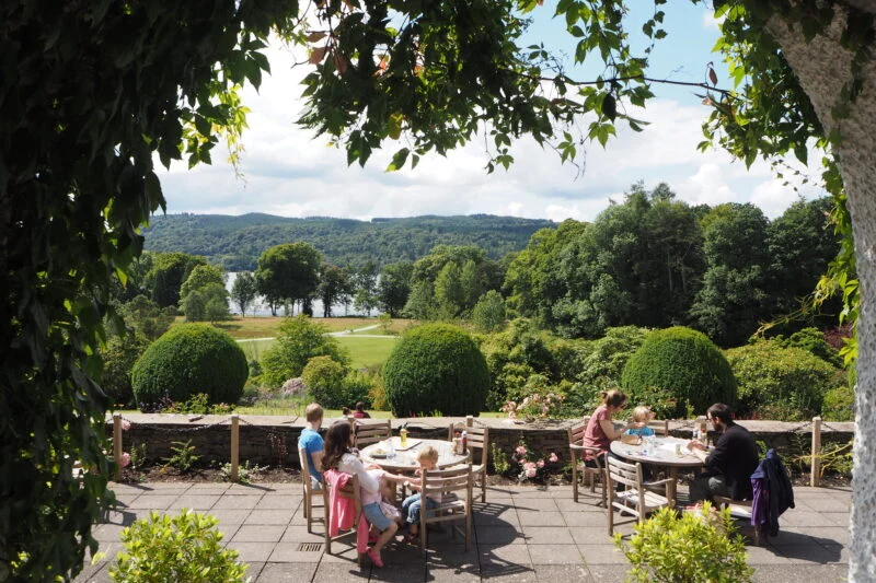 view from brockhole visitor centre