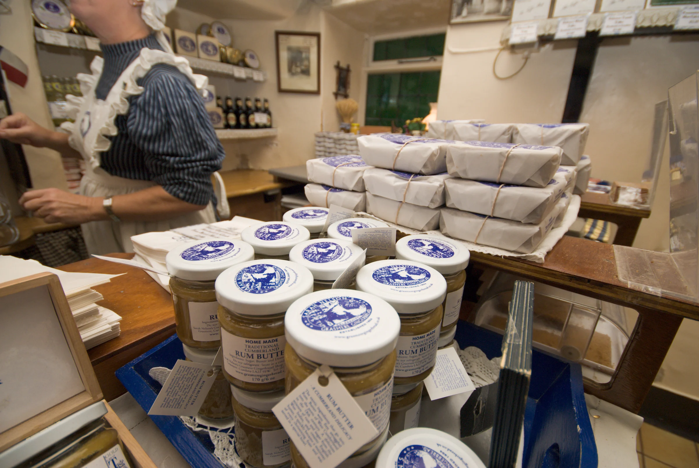 gingebread shop in grasmere