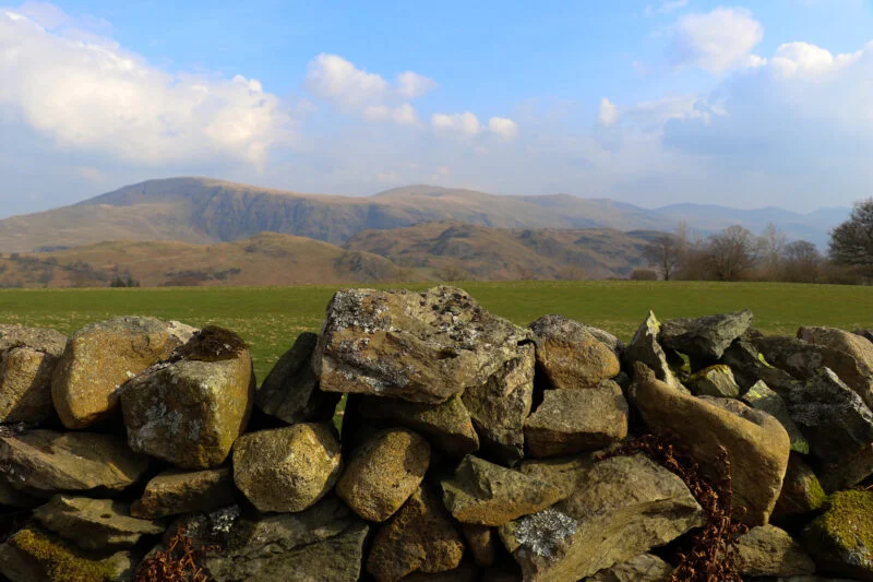lake district fells near Ullswater