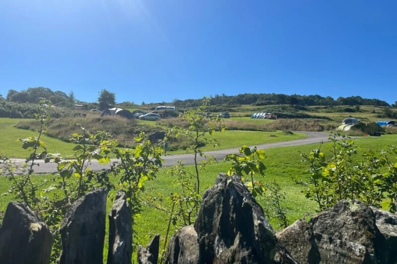 Park Cliffe Camping Scenery