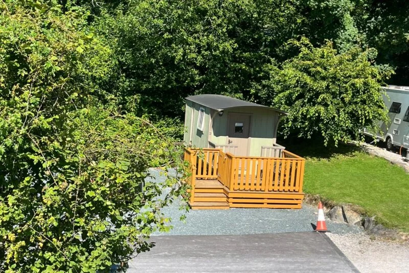 The Shepherd's Hut at Park Cliffe