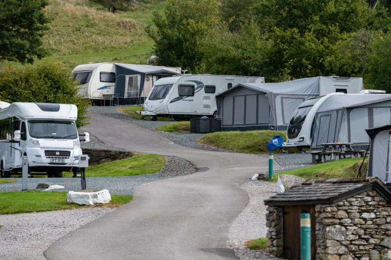 touring pitches lake district park cliffe