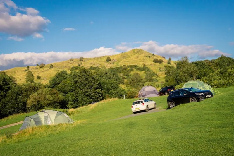 Camping Park Cliffe Lake District