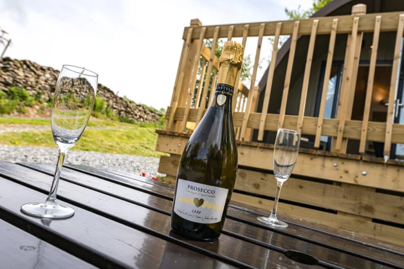 deluxe camping drinks and glasses