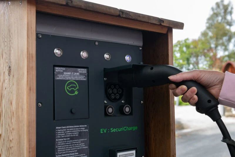 electric vehicle charging point