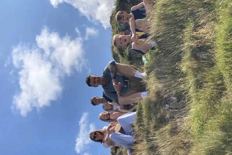 family walk