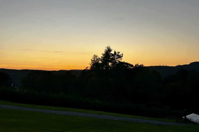 lake district sunset
