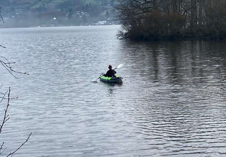 park cliffe kayak in the lake district