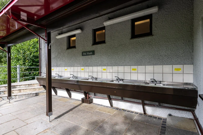 pot wash area park cliffe