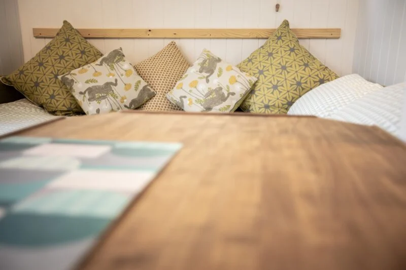 shepherds hut bedroom Lake District