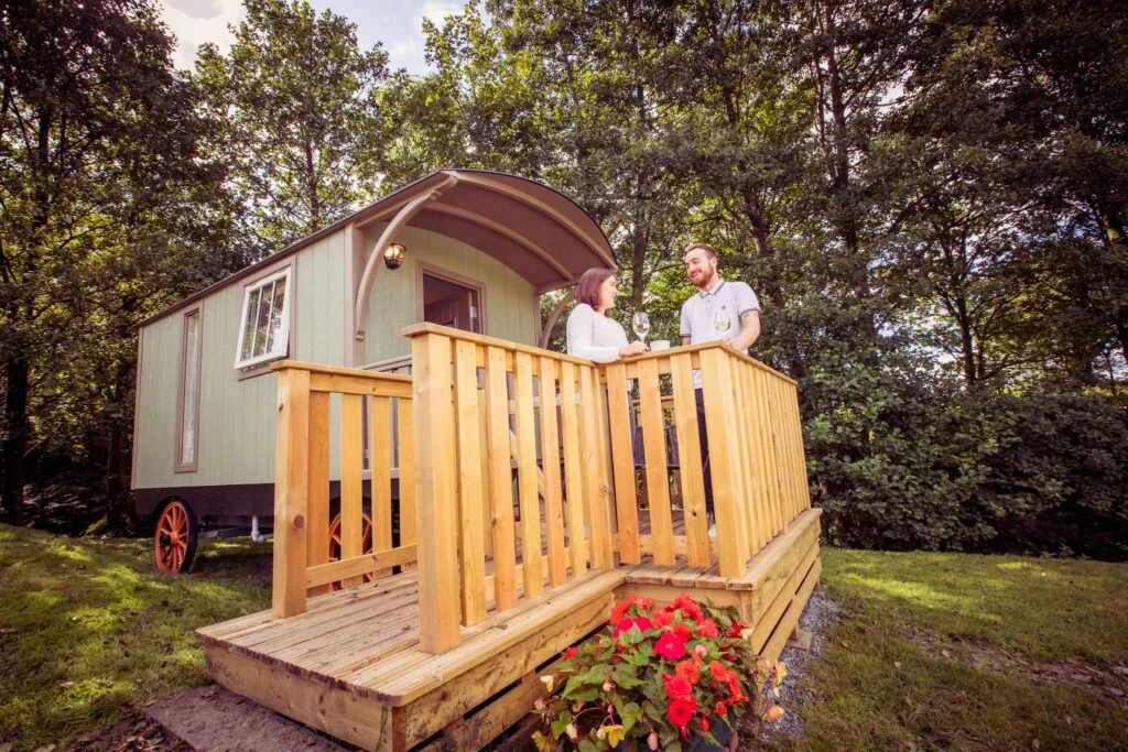 shepherds hut in the Lake District