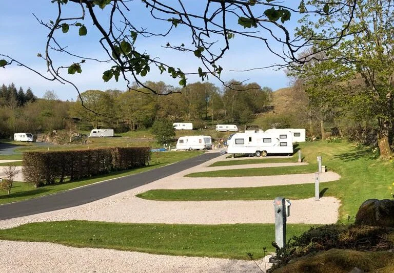 Touring pitches lake district holiday park