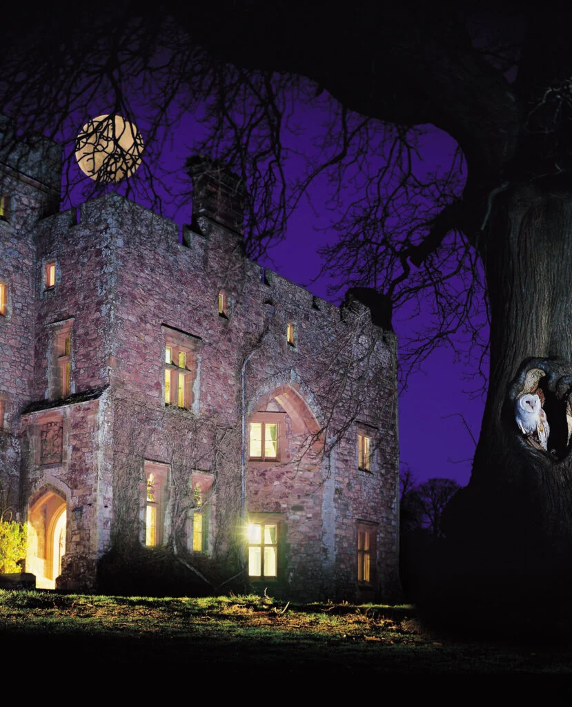 muncaster castle at halloween