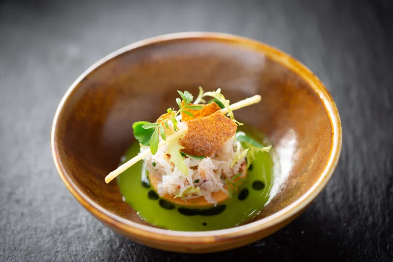 The Cottage in The Woods crab cress