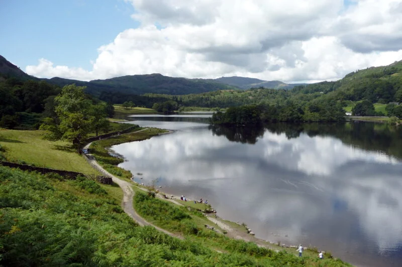 rydal water lake district cumbria