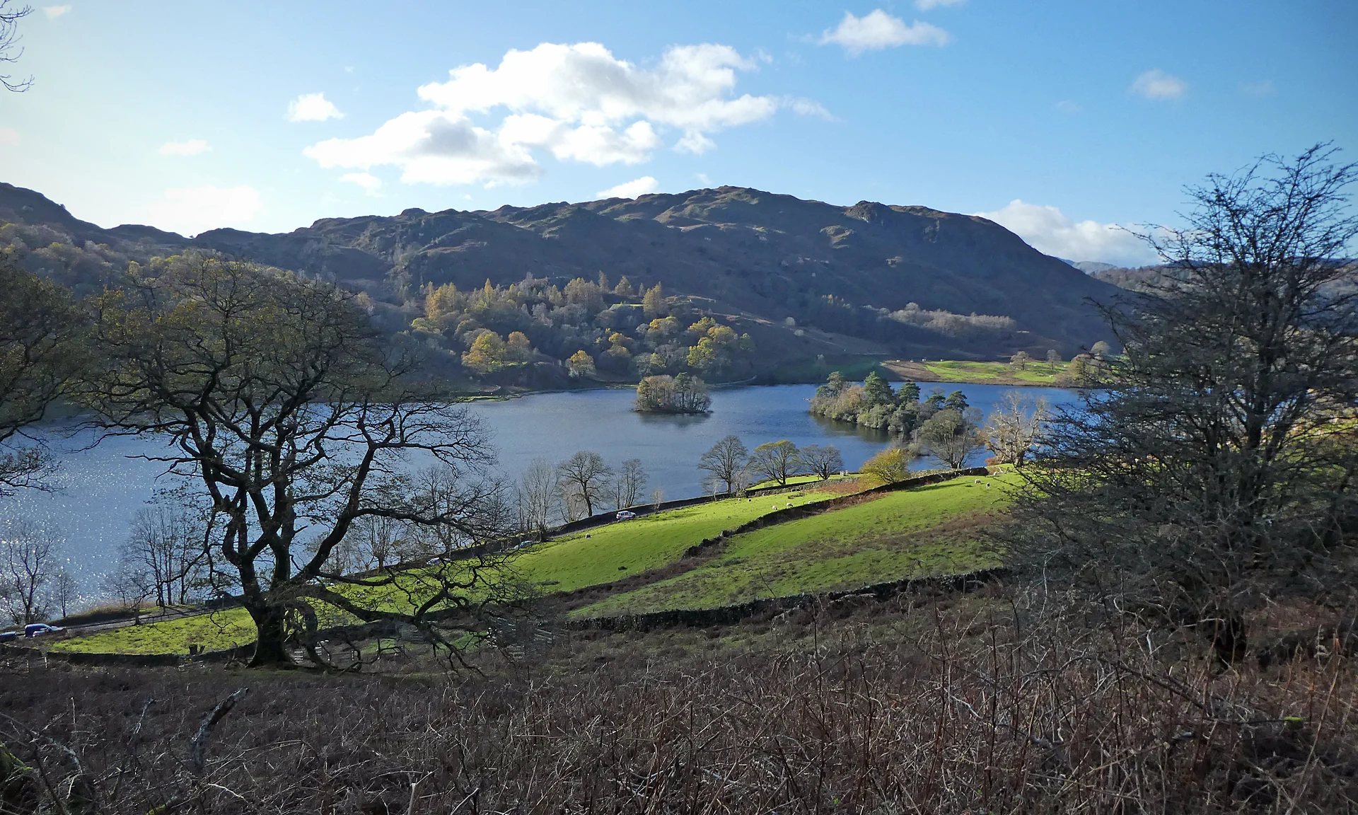 rydal water lake district cumbria