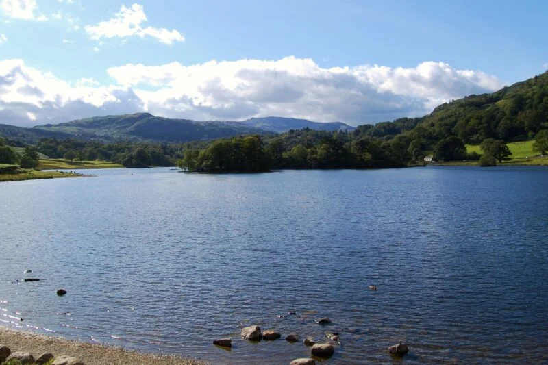 rydal water lake district cumbria