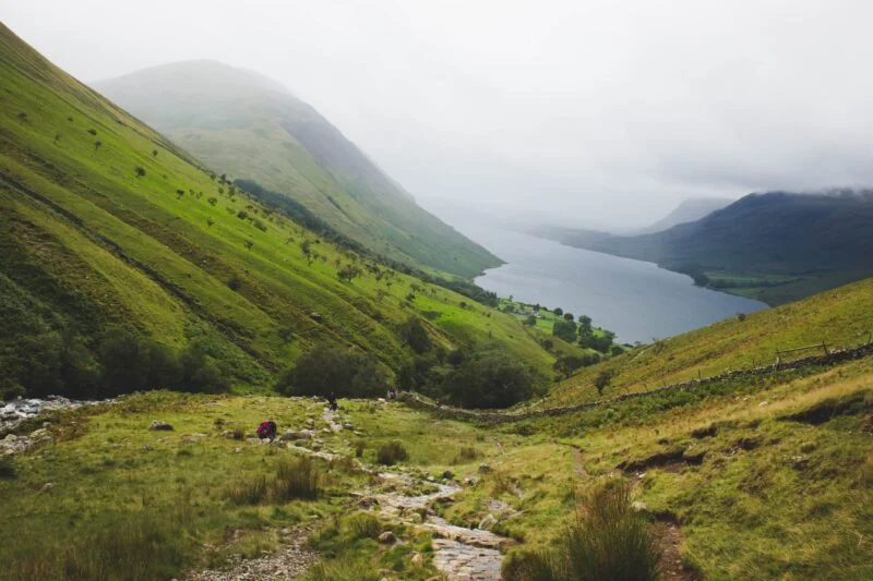 scafell pike wastwater lake district cumbria