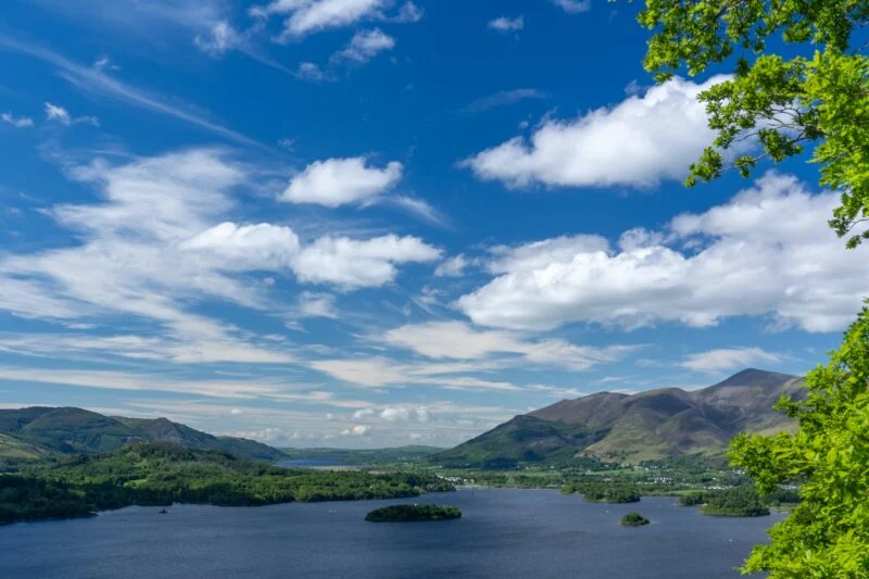 lake at surprise view in lake district