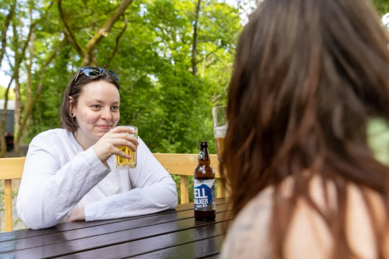 Drinks at Park Cliffe Balcony