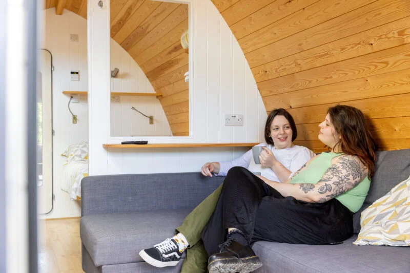 Luxury Glamping Camping Pod at Park Cliffe Lake District