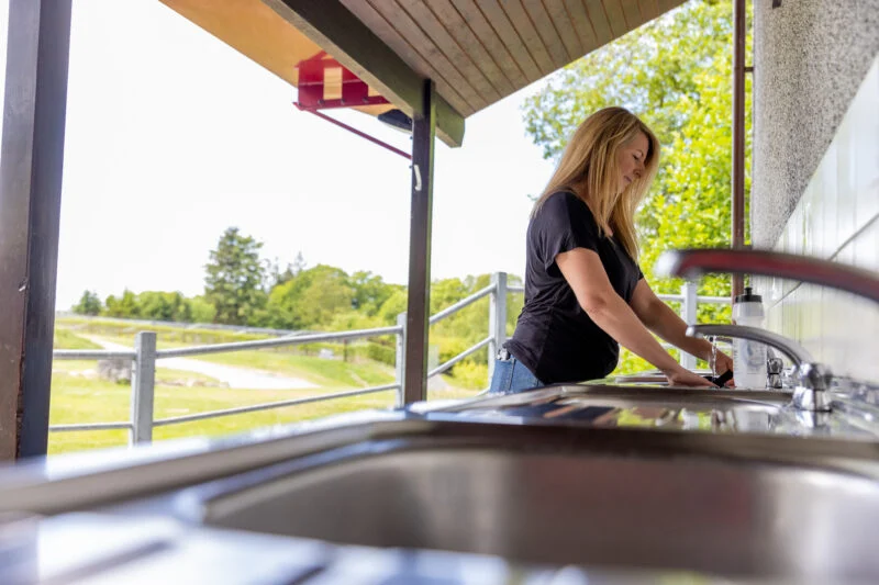 Private and Modern Shower Block