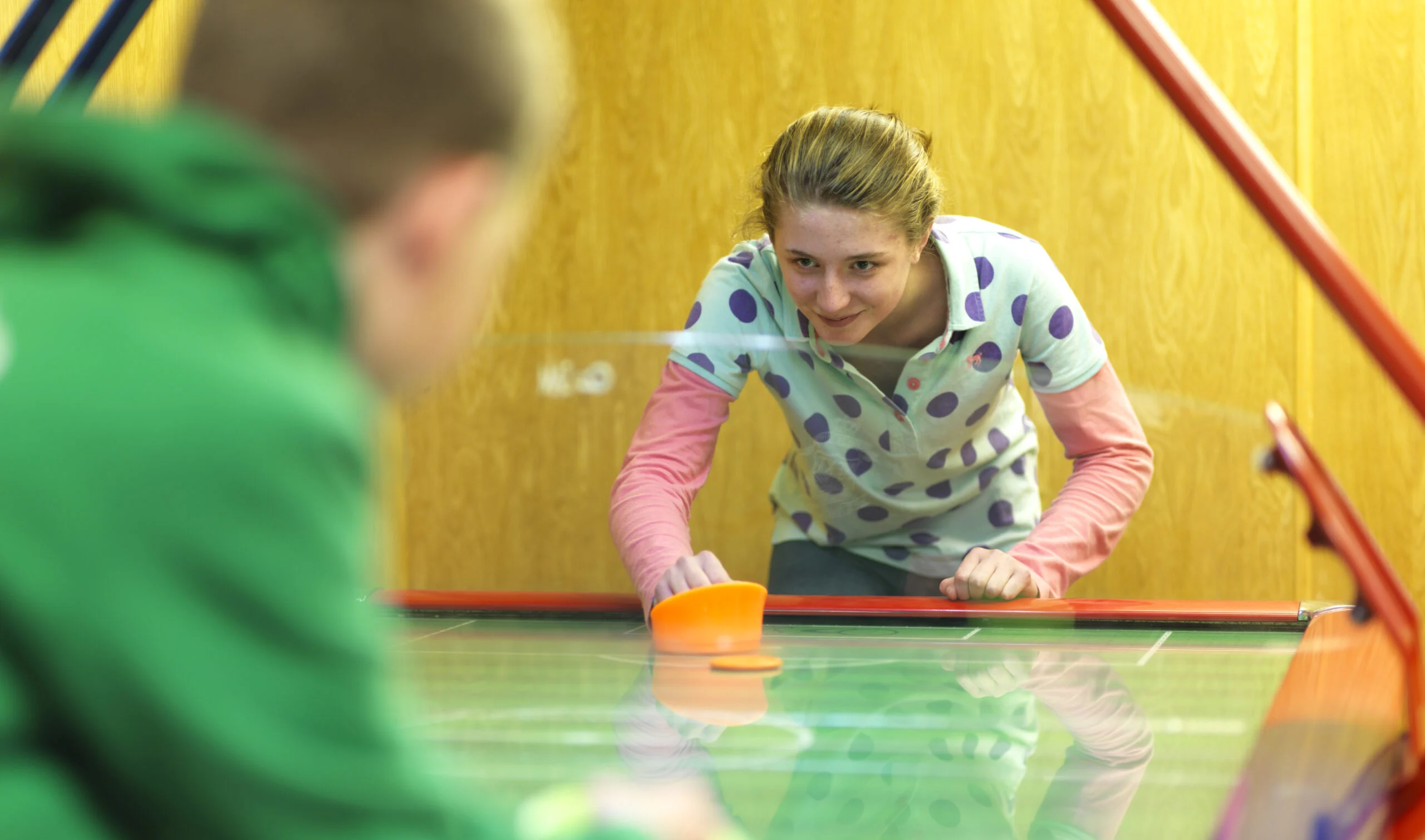 indoor games room at park cliffe lake district