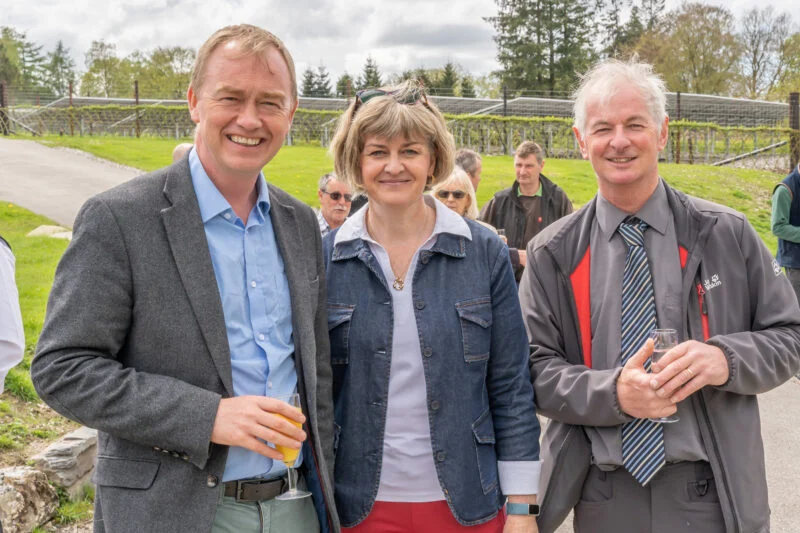 park cliffe solar panels unveiling