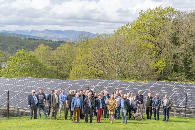 green story park cliffe solar unveiling Reasons to go glamping in the Lake District