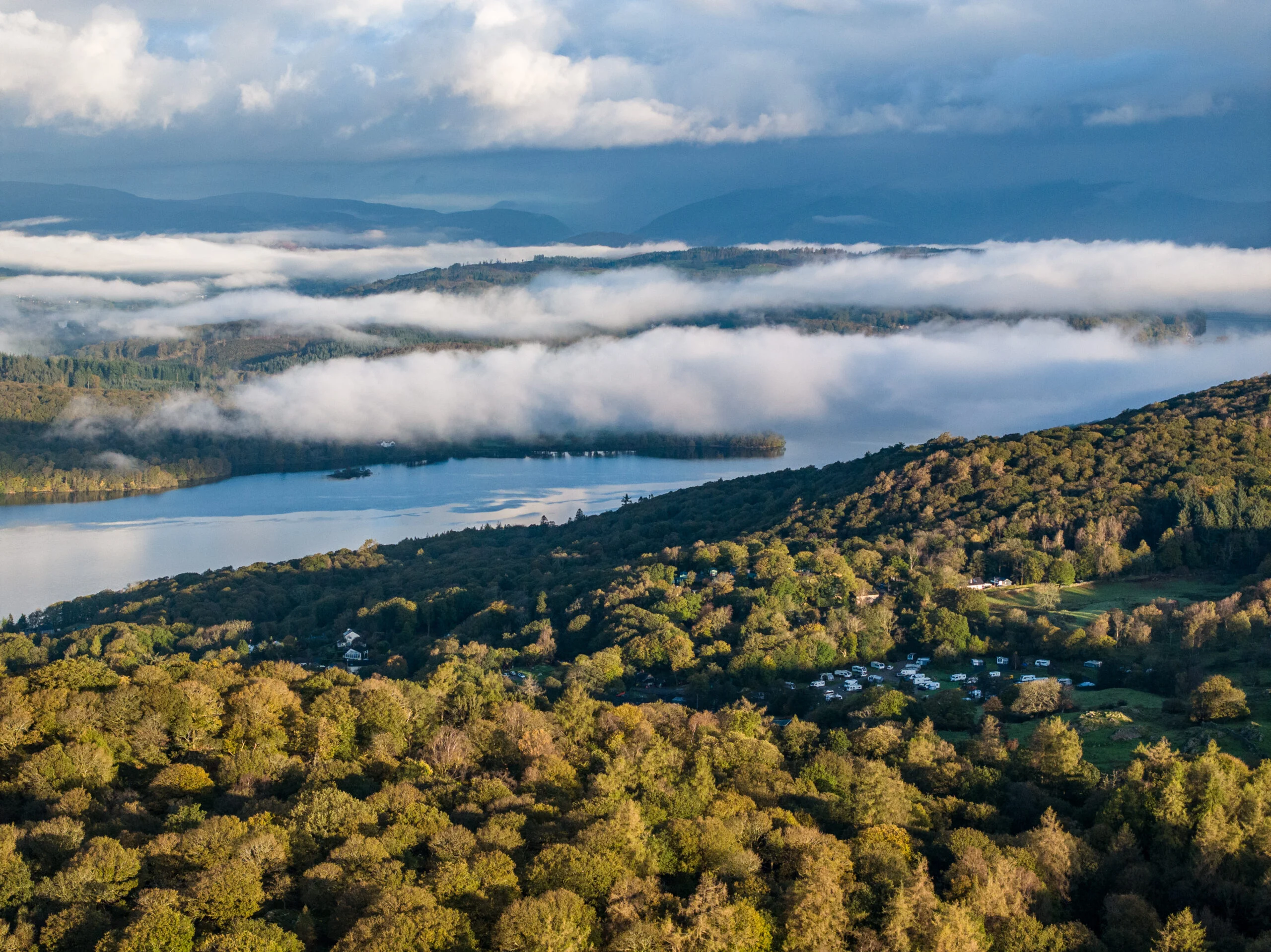 Park Cliffe from above Spend Easter in the Lake District