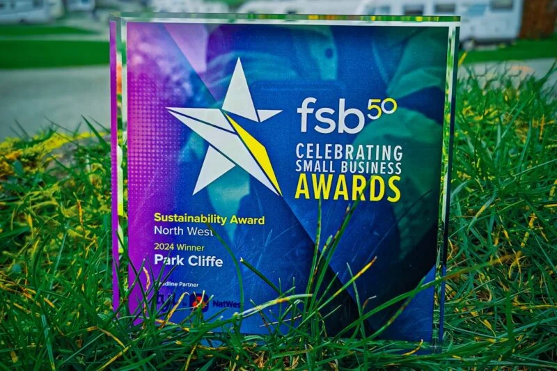 FSB Award on the grass Park Cliffe is the green champion at Small Business Awards