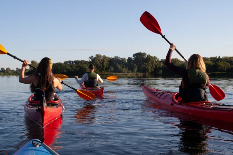 Kayaking best water sports in the Lake District.