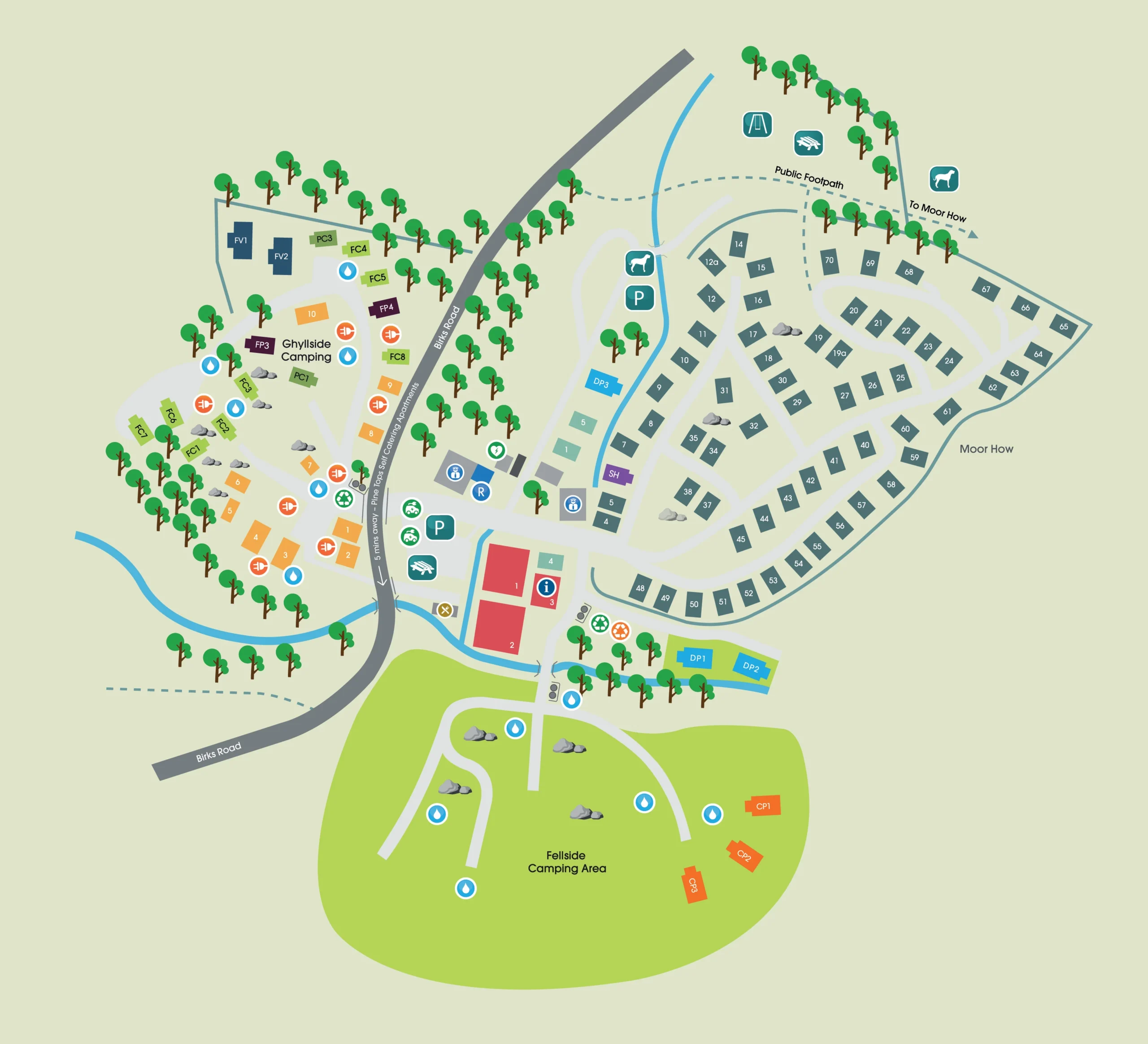 park cliffe map aug 25