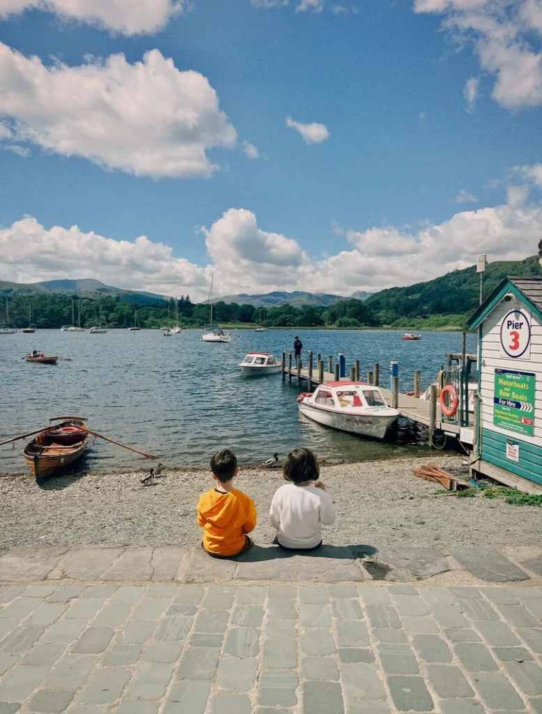 kids lake district lake